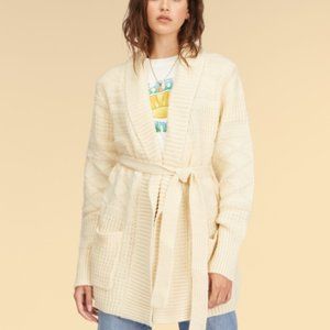 NWOT Billabong x Wrangler Wrangled Up Cardigan